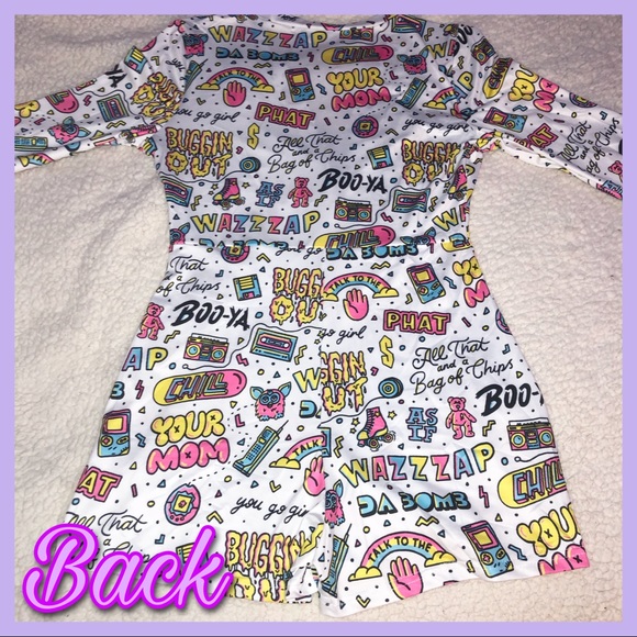 💕”Boo-ya!” Multicolored Onesie💕 - Picture 3 of 16